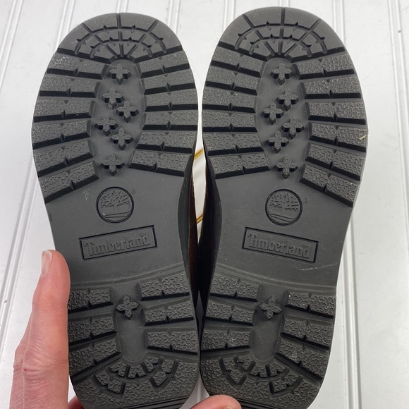 Timberland boys lace up Field  boots new in box size 1 - Picture 7 of 11